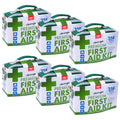 6x 258pcs Premium First Aid Kit Medical Travel Set Emergency Family Safety V563-PE0257-6X