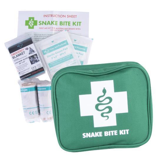 9 Piece Australian Snake Bite First Aid Kit Camping Hiking Travel V563-PE0258
