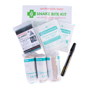 9 Piece Australian Snake Bite First Aid Kit Camping Hiking Travel V563-PE0258