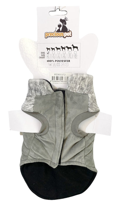 60cm Quilted Dog Jacket Coat Warm Winter Pet Clothes Vest Padded Windbreaker V563-PE093402-ASST