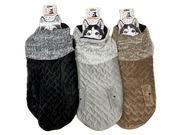 70cm Quilted Dog Jacket Coat Warm Winter Pet Clothes Vest Padded Windbreaker V563-PE093419-ASST
