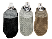 70cm Quilted Dog Jacket Coat Warm Winter Pet Clothes Vest Padded Windbreaker V563-PE093419-ASST