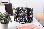 PACKIT Freezable Ice Lunch Bag Tote Food Storage Camping Travel Tiger - Wild Leopard V563-PKT-LH-WLG