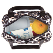 PACKIT Freezable Ice Lunch Bag Tote Food Storage Camping Travel Tiger - Wild Leopard V563-PKT-LH-WLG