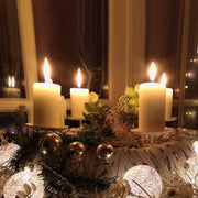 48x Premium Church Candle Pillar Candles White Unscented Lead Free 36Hrs - 7*7cm V563-PL235U-48PCS