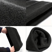 PLAIN BEANIE Unisex Mens Womens Winter Warm Hat Ski Cap Knit One Size - Black V563-PLAINBEANIE-BLK