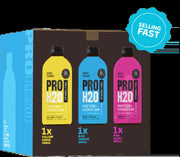 6x PRO H20 Sparkling 20g Protein Hydration Drink Zero Sugar Hydrate Mix Pack V563-PRO-6PACKMIX