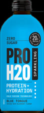 PRO H20 Sparkling 20g Protein Hydration Drink Zero Sugar Hydrate - Blue Tongue V563-PRO-BLUE