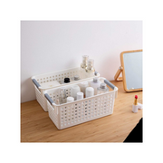 36x Premium Plastic Storage Basket Bulk w/ Grip Handles 29*13.5*12.5cm V563-PS2913-1BOX