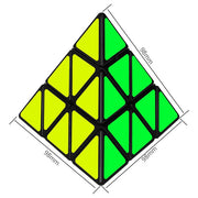 Educational Toy Triangle Speed Cube Pyramid Brain Teaser Puzzle Magic V563-PYRAMID_CUBE