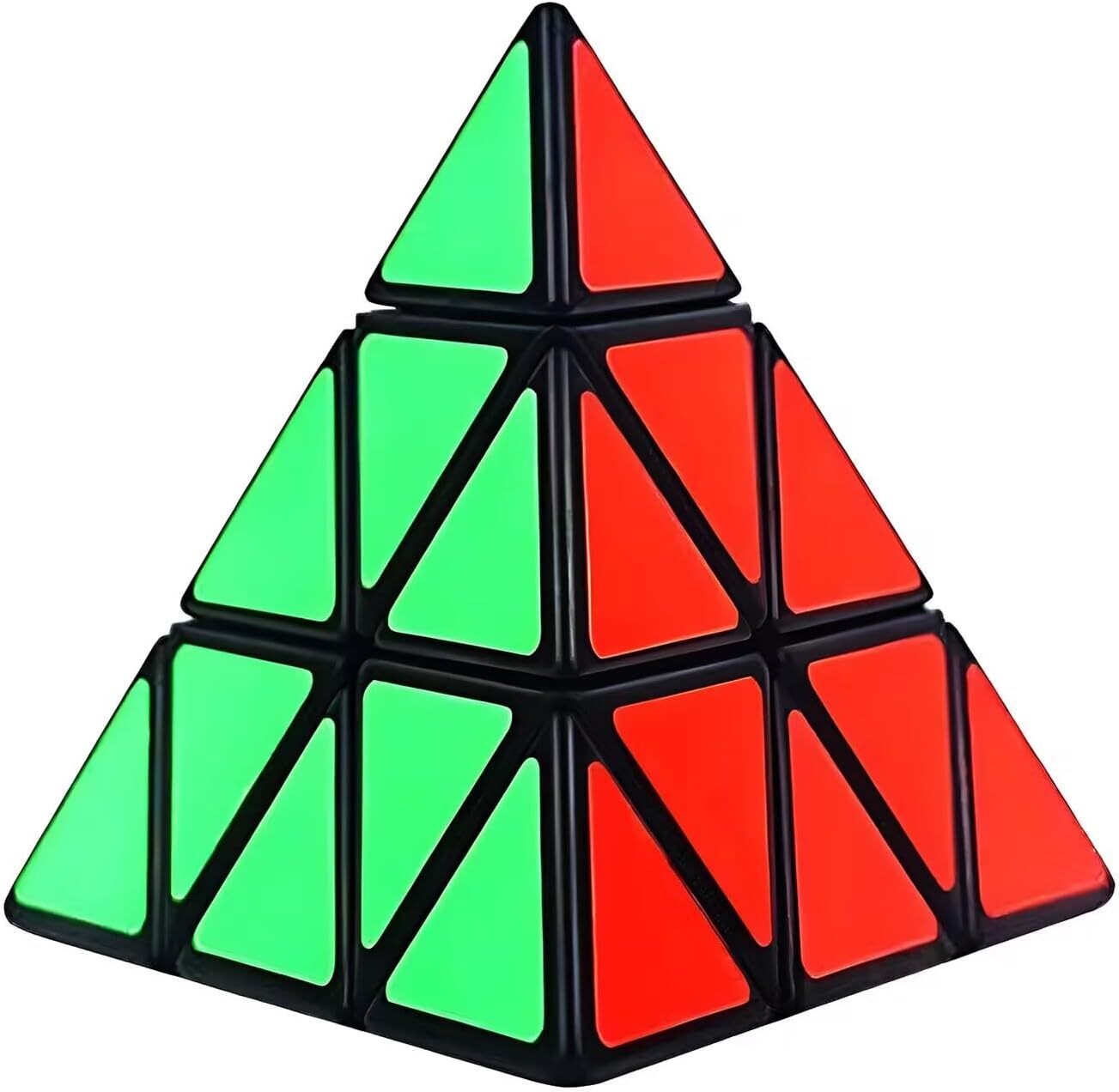 3x3 Triangle Speed Cube Pyramid Brain Teaser Puzzle Magic Educational Toy V563-PYRAMID_CUBE_302_1