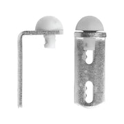 Rolltrak Stop for Sliding Doors Metal w/ Rubber Stop R1760 (1 Pack of 2) V563-R1760