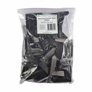 11x25mm Rolltrak Flyscreen Corner Stake (1 pack of 50) Black Plastic V563-R3712B50
