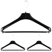 3pcs SUIT HANGER Jacket Pants Clothing Coat Non Slip Broad Shoulder Tube Holder V563-R50L-3HANGERS