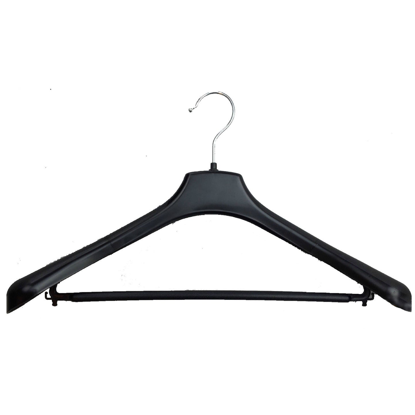 3pcs SUIT HANGER Jacket Pants Clothing Coat Non Slip Broad Shoulder Tube Holder V563-R50L-3HANGERS