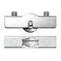 Rolltrak Stainless Steel Window Carriage & Roller R5280 (1 Pack of 2) V563-R5280
