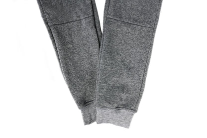 Mens Skinny Track Pants Joggers Trousers Gym Casual Sweat Cuffed Slim Trackies Fleece - Heather Grey - S V563-RIFLESSI-HEATHERGREY-S