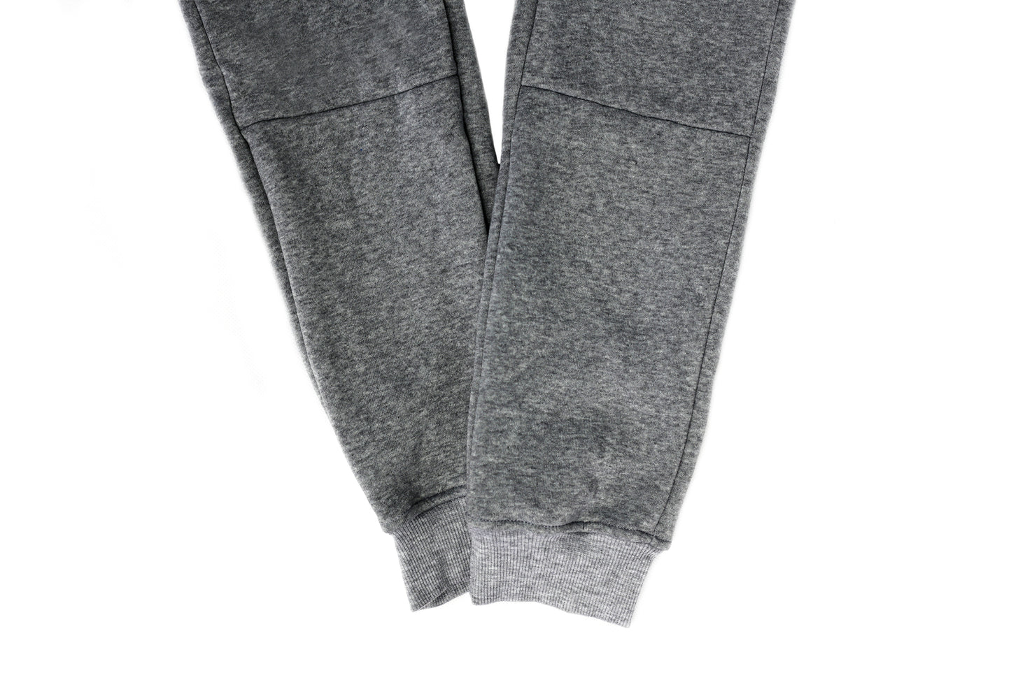Mens Skinny Track Pants Joggers Trousers Gym Casual Sweat Cuffed Slim Trackies Fleece - Heather Grey - XL V563-RIFLESSI-HEATHERGREY-XL