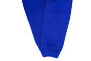Mens Skinny Track Pants Joggers Trousers Gym Casual Sweat Cuffed Slim Trackies Fleece - Royal Blue - S V563-RIFLESSI-ROYALBLUE-S