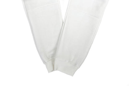 Mens Skinny Track Pants Joggers Trousers Gym Casual Sweat Cuffed Slim Trackies Fleece - White - 3XL V563-RIFLESSI-WHITE-3XL