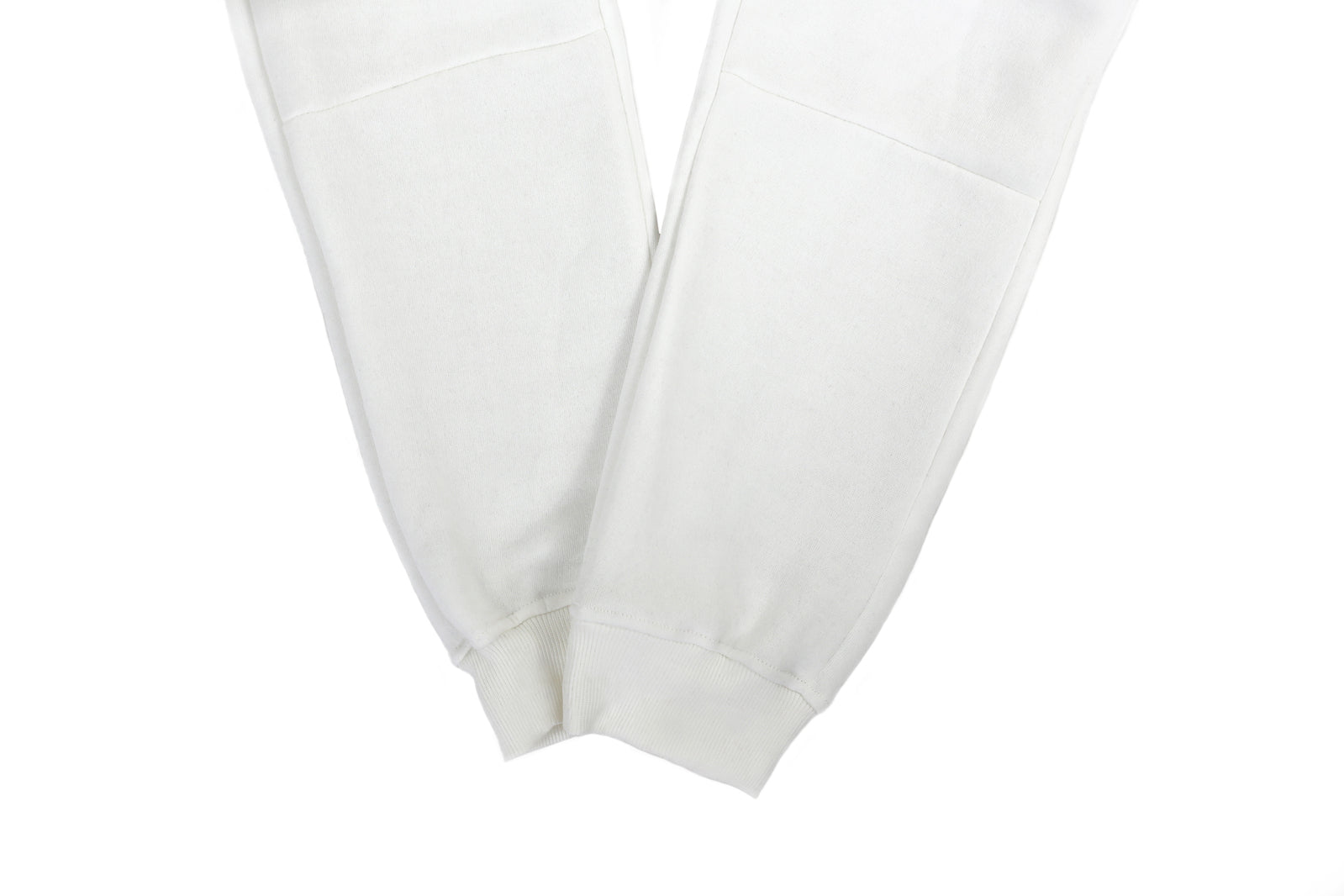 Mens Skinny Track Pants Joggers Trousers Gym Casual Sweat Cuffed Slim Trackies Fleece - White - L V563-RIFLESSI-WHITE-L