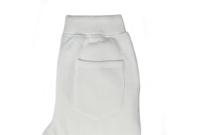 Mens Skinny Track Pants Joggers Trousers Gym Casual Sweat Cuffed Slim Trackies Fleece - White - S V563-RIFLESSI-WHITE-S