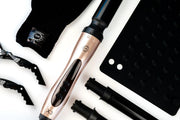 H2D X3 Professional Curling Wand Ceramic Curler Roller - Rose Gold V563-RX3
