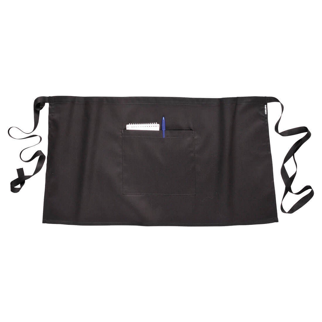 Portwest Waist Safety Apron with Pocket - Black V563-S845