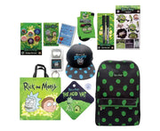 Rick & Morty Showbag 22 w/ Backpack/Keyring/Socks/Hat/Pens/Pin Set/Playing Cards V563-SBRAM22