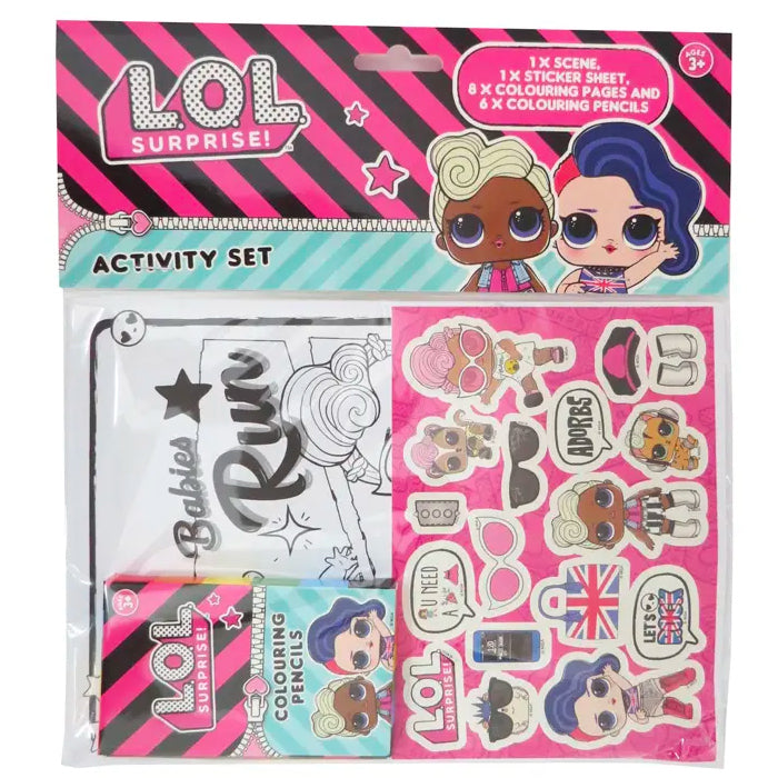 LOL Retail Showbag Backpack Necklace Skirt Earrings and More V563-SBRLOL20
