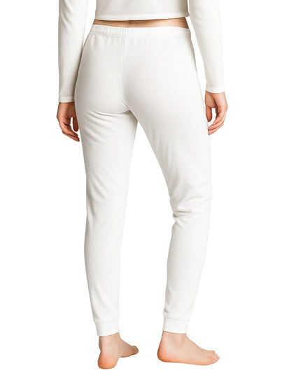 Womens Thermal Cotton Pants Long Janes John Bottoms Underwear in Beige - 18-20 V563-SI-045-WHITE-18_20