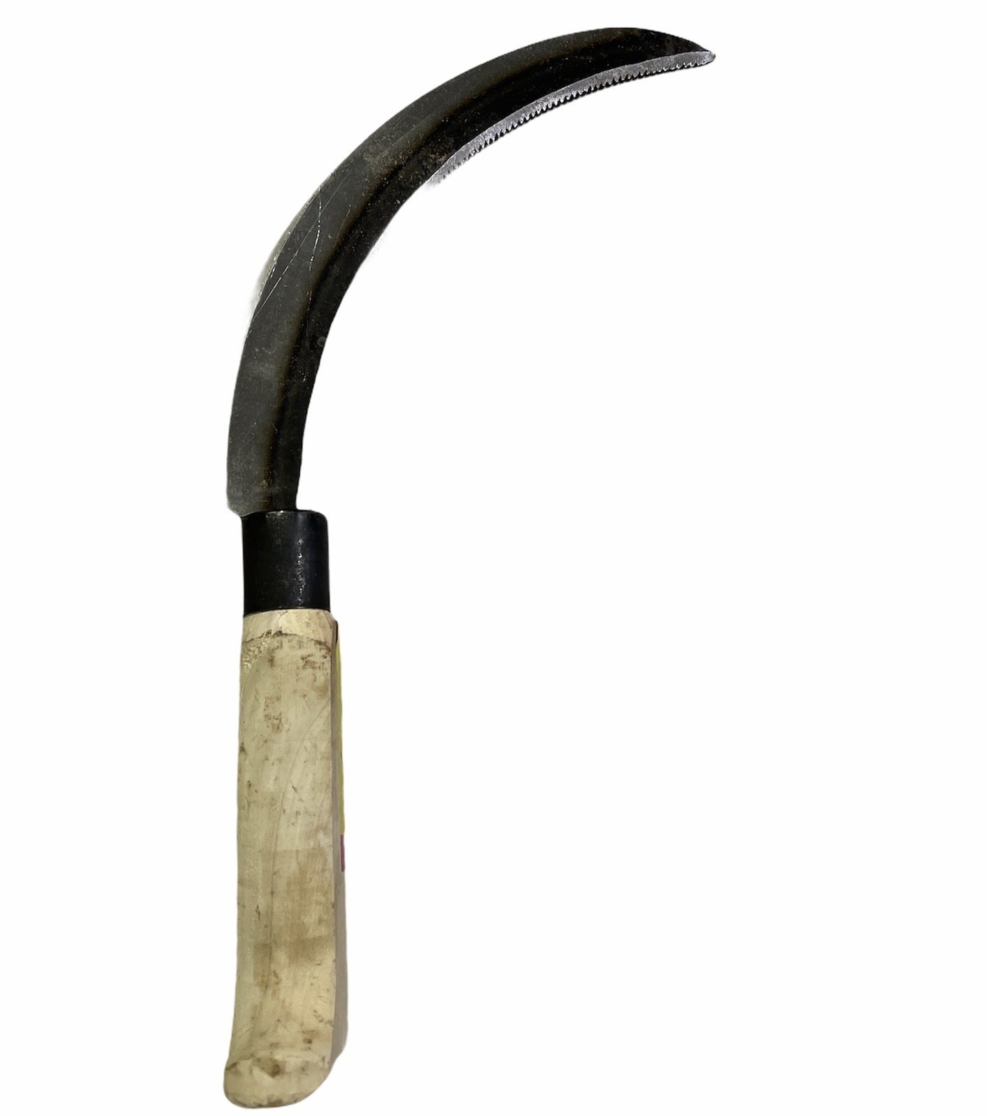 Quality 36cm Sickle Farming Reaping Hook Gardening Grass Wooden Handle Scythe V563-SI206B