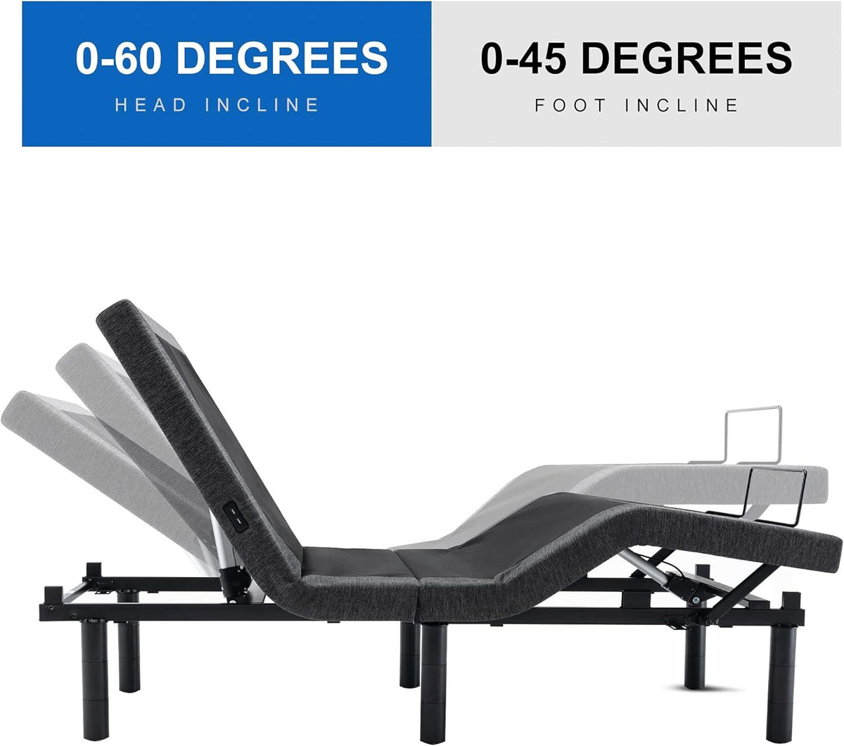 S*MAX Queen Adjustable Zero Gravity Bed Frame with Dual Motors Wireless Remote & USB Ports V563-SN0-05-QUEEN-AU