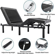 S*MAX Queen Adjustable Zero Gravity Bed Frame with Dual Motors Wireless Remote & USB Ports V563-SN0-05-QUEEN-AU