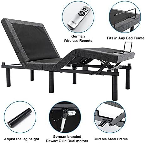 S*MAX Queen Adjustable Zero Gravity Bed Frame with Dual Motors Wireless Remote & USB Ports V563-SN0-05-QUEEN-AU