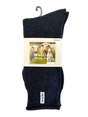 1 Pair Premium Mens Wool Heavy Duty Thick Work Socks Cushion Woolen - Navy - 7-11 V563-SO-628-NVY_1PAIR-7_11