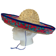 Mexican SOMBRERO Fancy Dress Straw Party Costume Hat Cap Spanish V563-SOMBREROHAT-1
