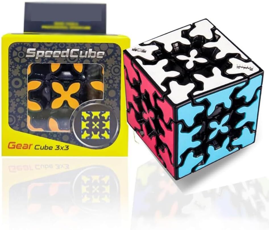 3x3 Square Speed Cube Pyramid Brain Teaser Puzzle Magic Educational Toy V563-SPEED_CUBE