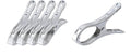 6x STAINLESS STEEL CLOTHES PEGS Laundry Clips Washing Line Clothespin V563-STEEL_JUMBOPEGS-1PK