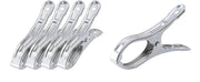 6x STAINLESS STEEL CLOTHES PEGS Laundry Clips Washing Line Clothespin V563-STEEL_JUMBOPEGS-1PK