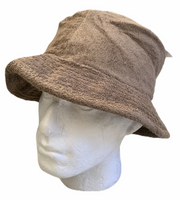 Stingy Brim Terry Towelling Bucket Hat Daggy Fishing Camping Lad Cap 100% COTTON - Khaki - L/XL V563-STINGYTWLING-KHAKI-L_XL