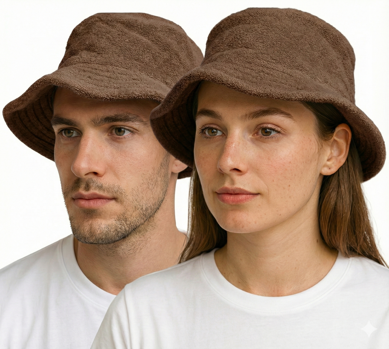 Stingy Brim Terry Towelling Bucket Hat Daggy Fishing Camping Lad Cap 100% COTTON - Khaki - S/M V563-STINGYTWLING-KHAKI-S_M