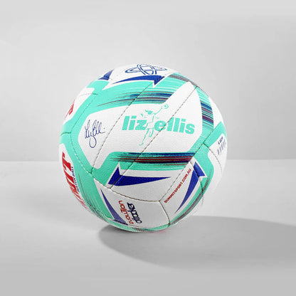 Liz Ellis Evolution Attacker Netball Ball - Size 5 Net Ball V563-SUNE2200