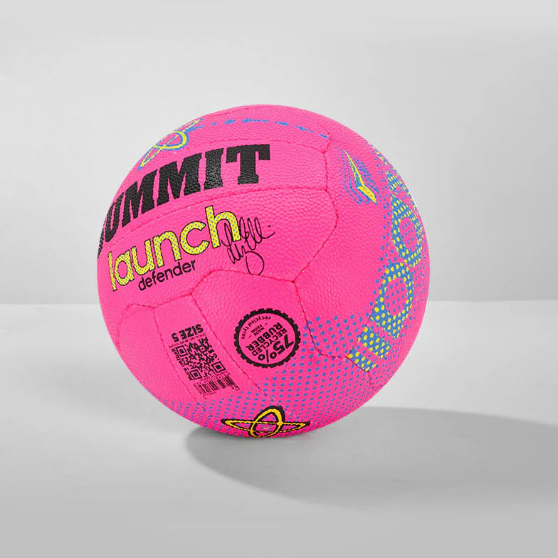 Liz Ellis Launch Defender Netball Ball - Size 4 Net Ball V563-SUNE2203