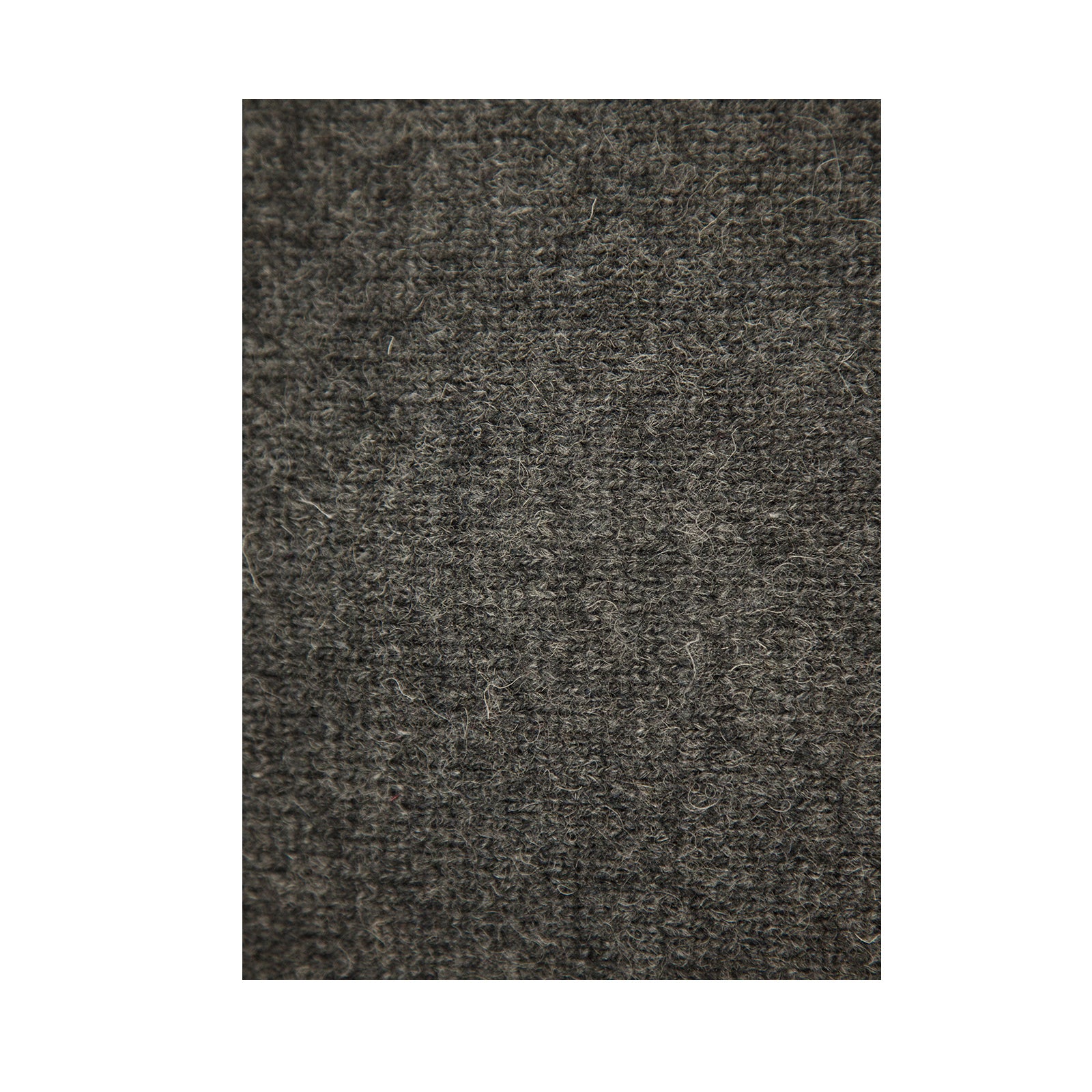 Mens 100% Shetland Ragg Wool Round Neck Knit Jumper Pullover Crew Sweater - Charcoal - 3XL