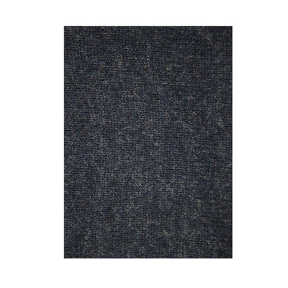 100% SHETLAND RAGG WOOL CREW Round Neck Knit JUMPER Pullover Mens Sweater Knitted - Navy - S V563-SW-CN-DNM45-S