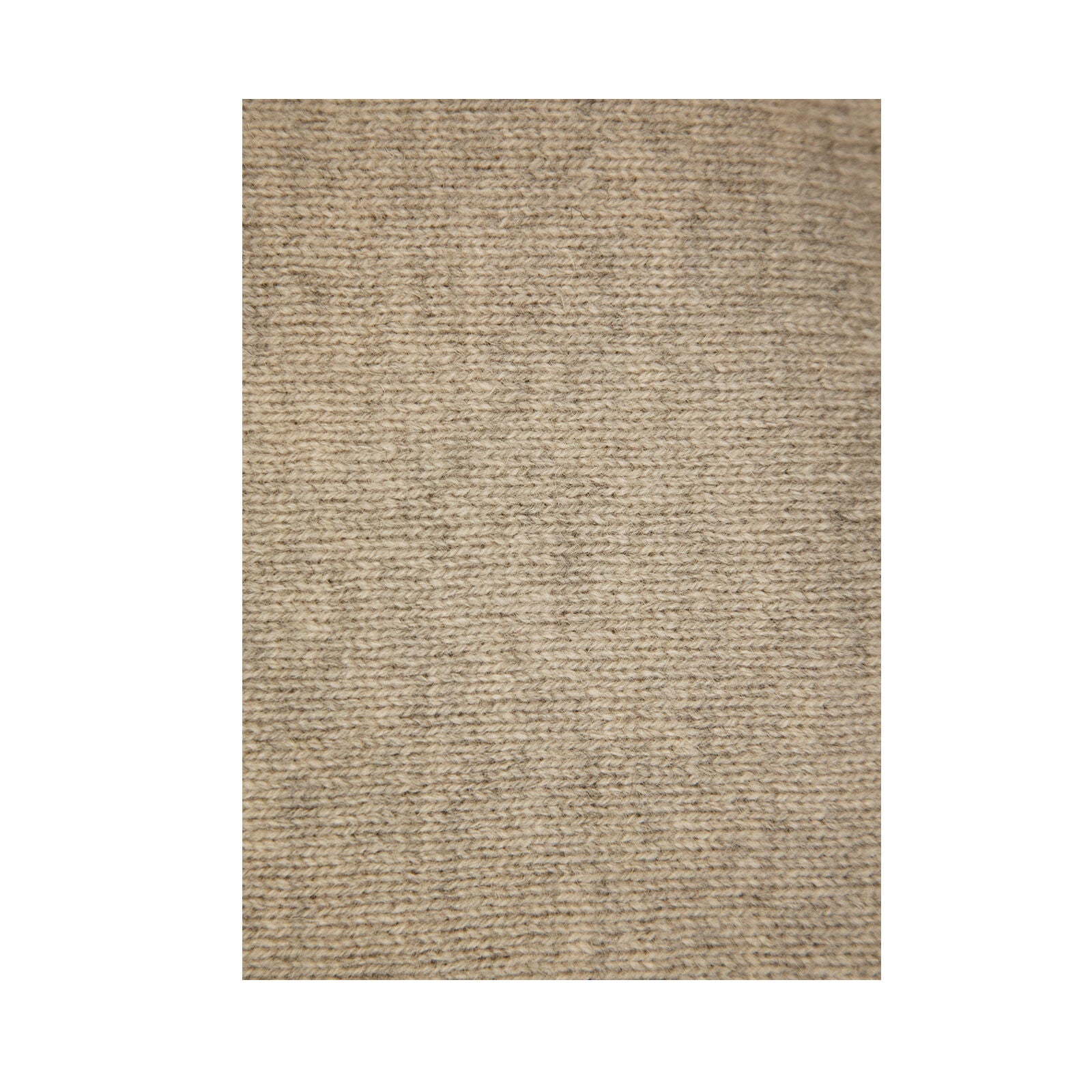 100% SHETLAND RAGG WOOL CREW Round Neck Knit JUMPER Pullover Mens Sweater Knitted - Beige - XL