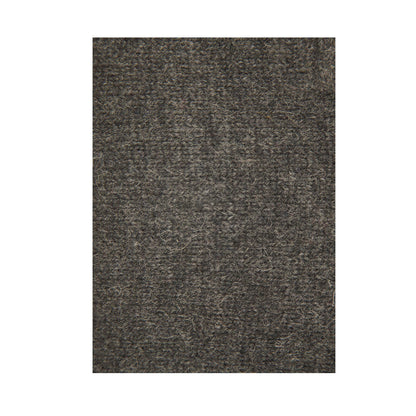 100% SHETLAND RAGG WOOL Half Zip Up Knit JUMPER Pullover Mens Sweater Knitted - Charcoal - S V563-SW-HZ-CHRCL29-S