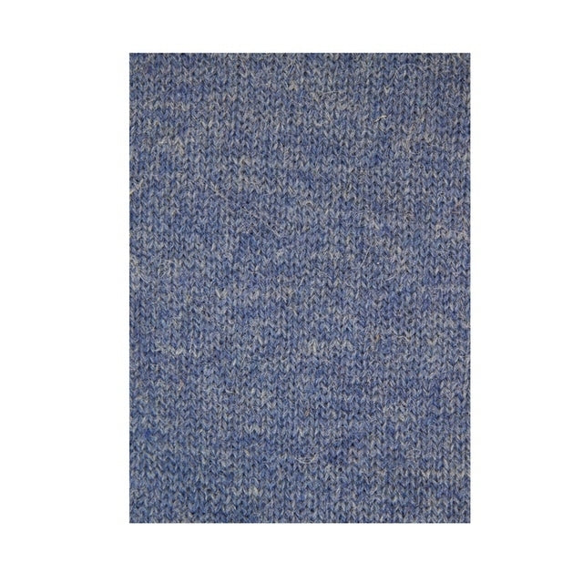 100% Shetland Ragg Wool V Neck Knit Jumper Pullover Mens Sweater Knitted - Sky - 3XL V563-SW-VN-SKY40-3XL