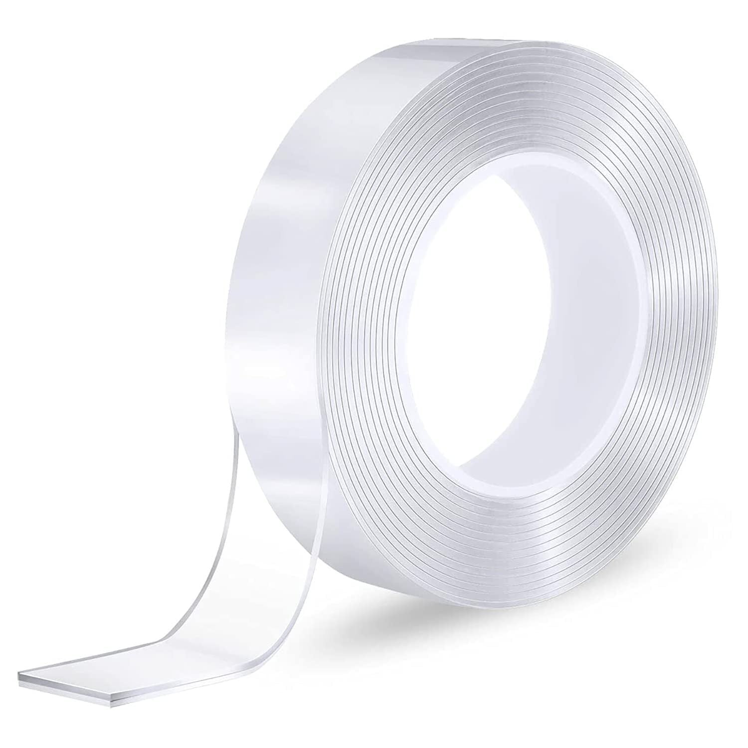 Double-Sided Nano Mounting Tape Traceless Clear Adhesive Invisible Gel 2M x 20mm V563-T128-1PC